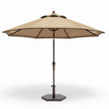 Sonnenschirm mit wasserabweisendem Material 250 x 250 x 240cm in beige